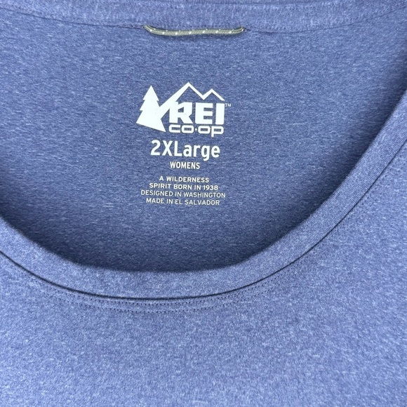 REI Women's Short Sleeve Tee - Blue - Picture 3 of 5
